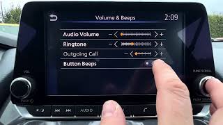 Nissan JUKE II – Come attivare o disattivare i beep dei pulsanti