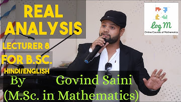 Real Analysis। Lecture 8। BSc mathematics। Results on bounds। Suprimum and Infimum। Govind Saini