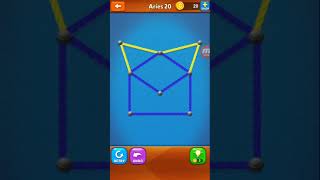 One line drawing puzzle game 4.0k views screenshot 2