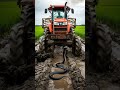 Tractor Stuck in Deep Mud – Unbelievable Farming Challenge! #TractorStuck #MuddyTractor #FarmLife