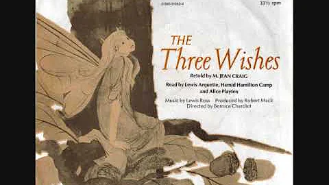 THE THREE WISHES (1978) SCHOLASTIC RECORDS M. Jean...