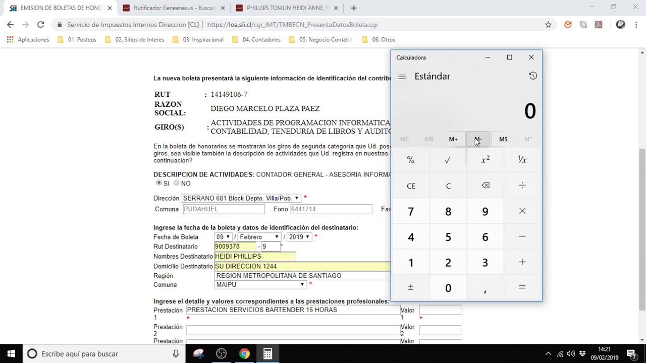 Calculador De Boleta De Honorarios Image to u