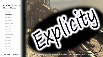 [Mw2/1.14/Patch+Backup] Explicity Mod Menu By xPR_LouBys