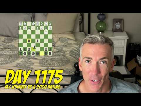 Day 1,175: Playing chess every day until I reach a 2000 rating