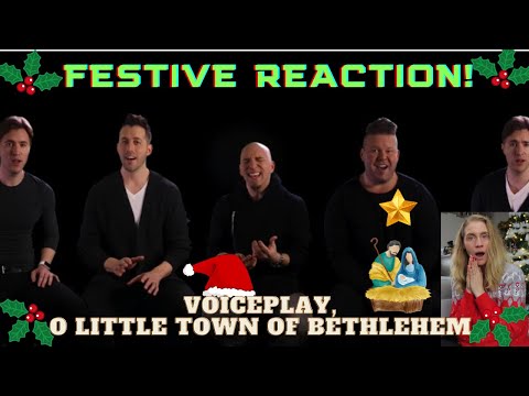 FESTIVE REACTION! VoicePlay, O Little Town Of Bethlehem 🌟🎄🙏🏻#VoicePlay #ACappella #FestiveReactions