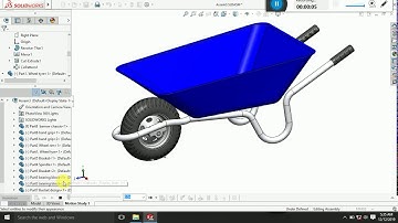 #Design of wheel barrow assembly #