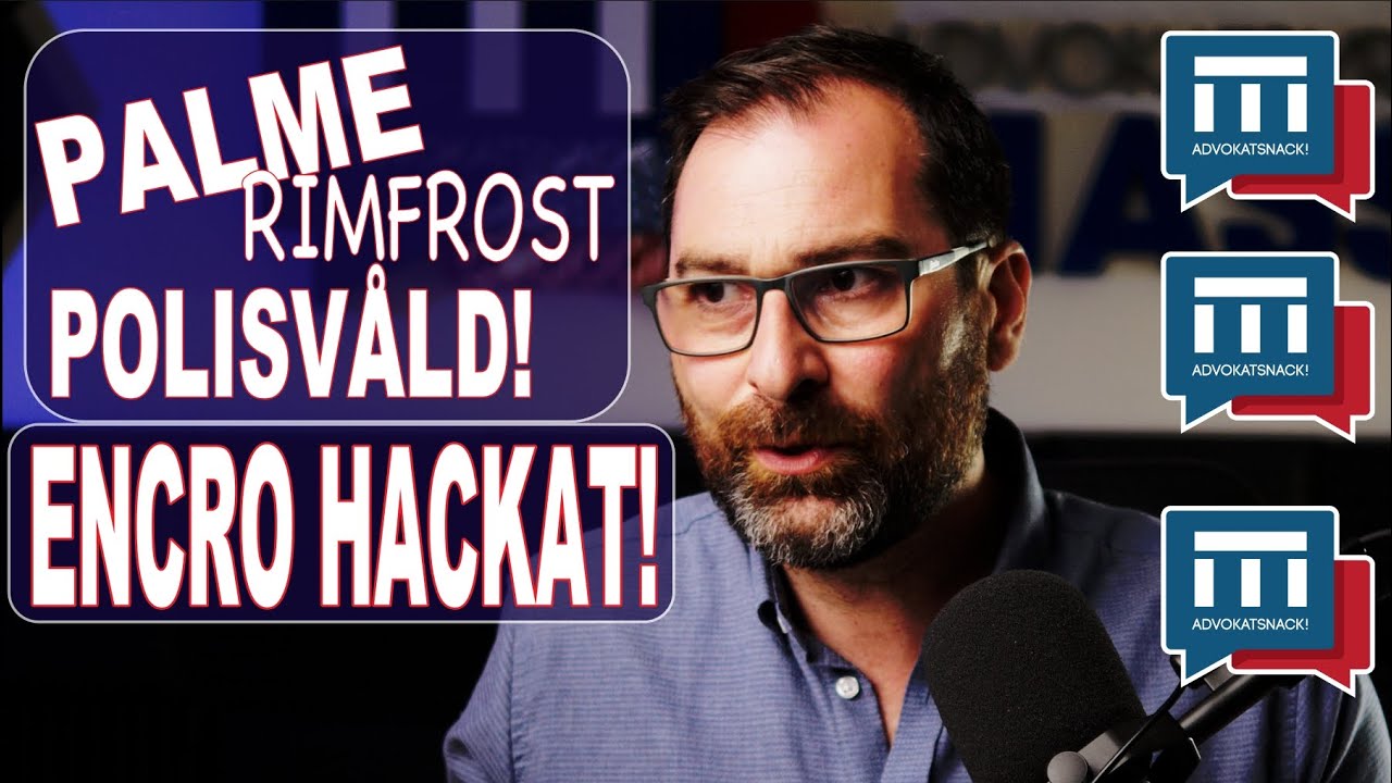 ENCRO HACKAT - RIMFROST AVSLUTAT - PALME  - POLISVÅLD