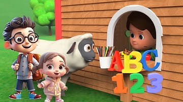 English Alphabet | abc | abcd song | Learn counting 1 to 10 | Number Learning