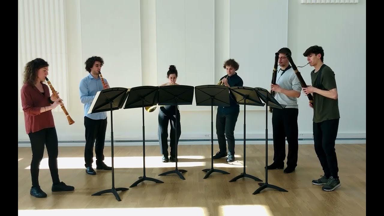 Mozart Serenata in Eb KV 375 for Wind Sextet Finale YouTube