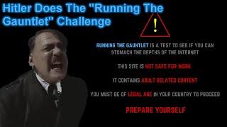 Downfall parody - Hitler Does The Running The Gauntlet Challenge