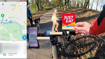 How to DELIVER ur 1st JUST EATS order! Beginner App Tutorial