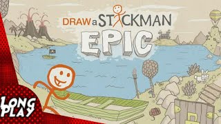 LONGPLAY: Draw a Stickman: EPIC (100% - PC) - (TODOS OS QUEBRA-CABEÇAS, CORES E TIRINHAS) screenshot 5