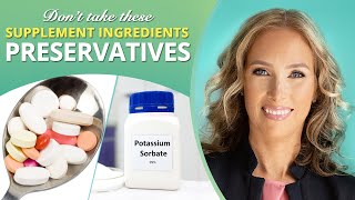 Don’t take these supplement ingredients | Preservatives | Dr. J9 Live