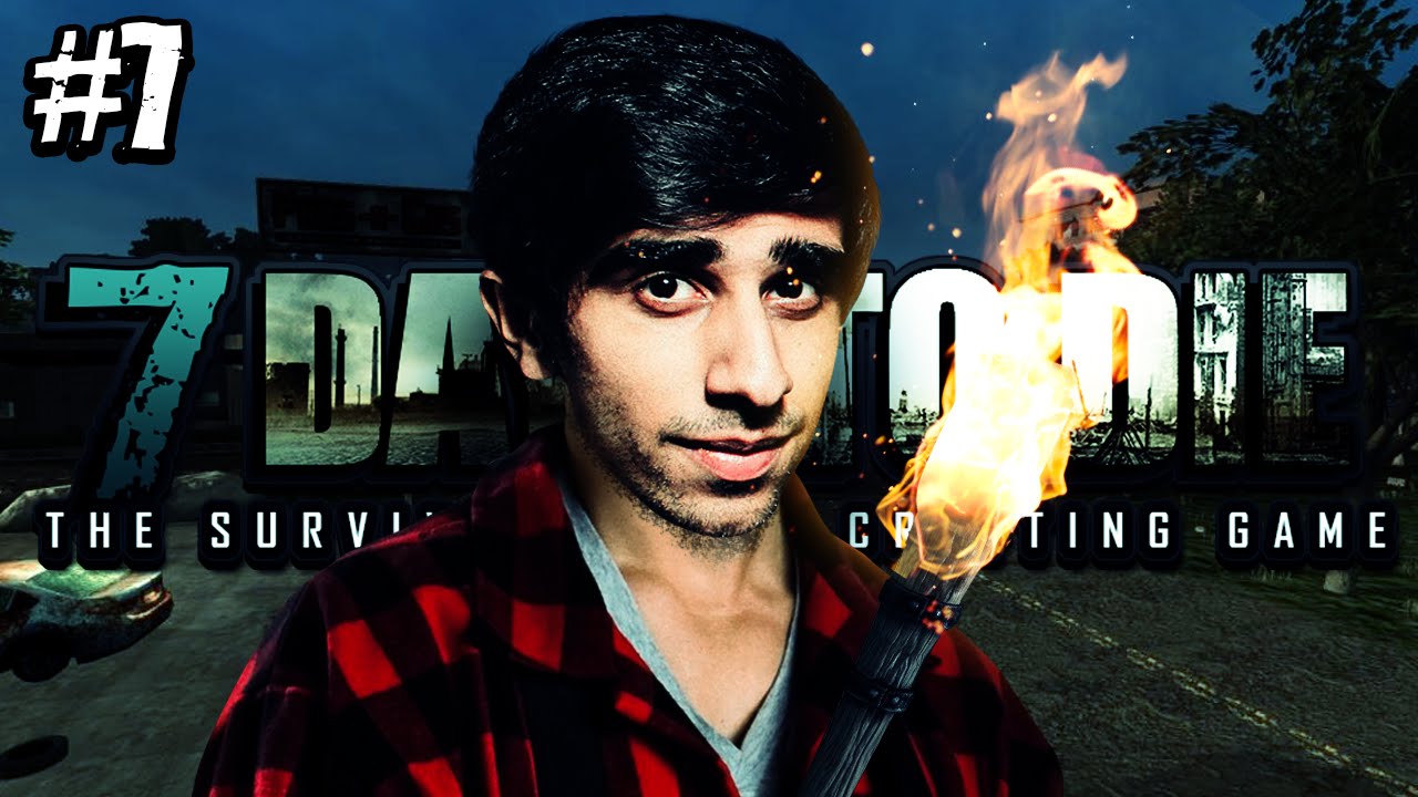 7 Days To Die 7 ZOMBIE HORDE With Vikkstar Season 1 YouTube