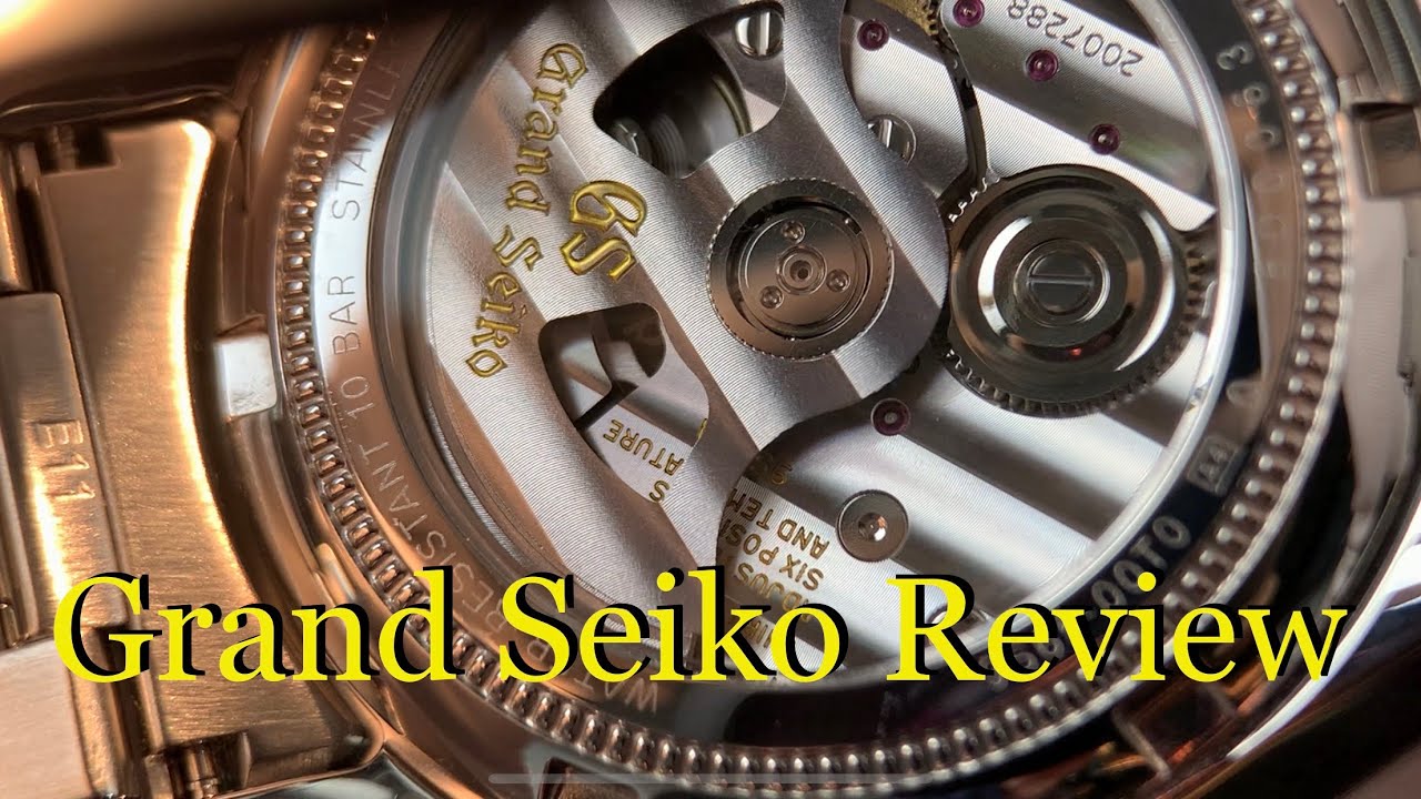 Grand Seiko Review - Long Version (SBGR317) - YouTube
