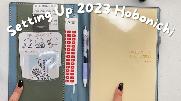 Set up Hobonichi Cousin 2023 | Plans for Monthly, ...