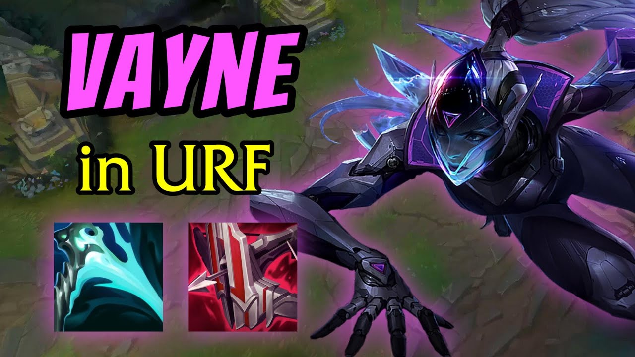 Vayne is UNFAIR in URF! *Permanent Invisibility* (League of Legends