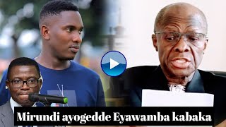 🙆🏾‍♂️Tamale mirundi Yegase Mukubanja kabaka, ayogedde Eyamuwamba! Ebiva yo Bibi😭