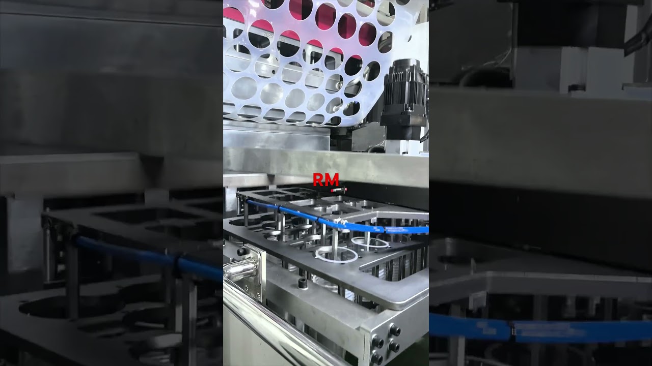 Plastic cup 92mm #thermoforming #machine #factory