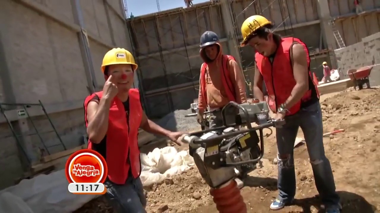 Los Destrampados se volvieron albañiles