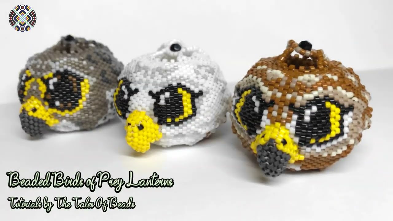 🦅 Beaded Birds of Prey Patterns 🦅 - Seed Bead Eagle, Hawk & Falcon Pattern