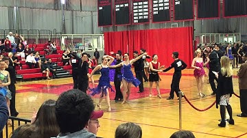 MIT Open 2015 Silver Latin Cha Cha Round 2, Chris and Dominica