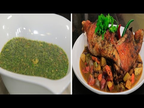 طريقة عمل فخد رومي بالاعشاب وبشر الليمون