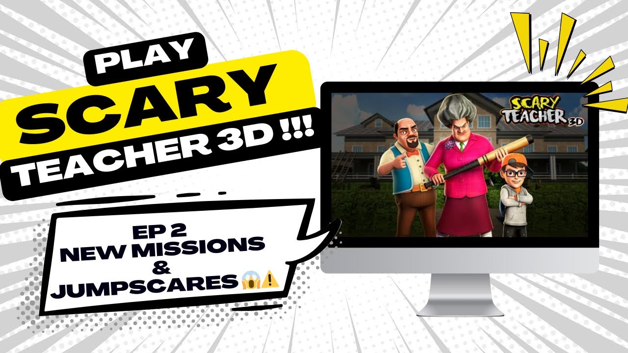 Scary teacher 3D episode 2 the pranks continue!😈🤣 - YouTube