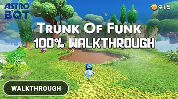 Trunk of Funk 100% walkthrough (All bots & puzzle pieces) | Astro Bot | 4K 60FPS PS5
