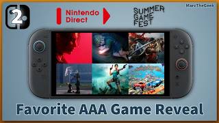 Most Anticipated AAA Games Revealed for Nintendo Switch 2