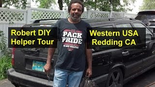 Day 70, Eugene and Bend OR. Robert DIY helper tour. Timing belt, PCV and Oil cooler lines.
