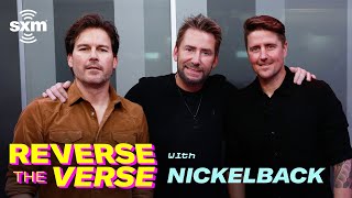 Can Nickelback Guess Their Songs Played Backwards | Reverse the Verse | SiriusXM