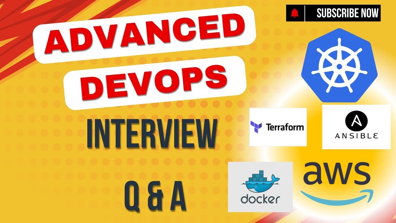 🎯 Advanced Devops Interview questions | kubernetes, docker, terraform ...