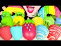 ASMR CHOCOLATE COVERED STRAWBERRY, CAKE POP 초코 딸기 먹방 MUKBANG