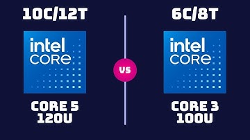 Intel Core 5 120U vs Intel Core 3 100U – CPU Comparison | How Big is The Difference?