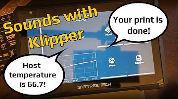 Geluiden met Klipper // Met de PAD7