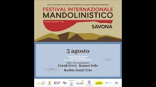 Radim Zenkl Trio; Farah Fersi @ Piazza Del Santuario Savona 03/08/2026 FULL SETS AUDIO