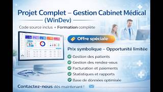 gestion cabinet médicale 04 : Fiche patient screenshot 1