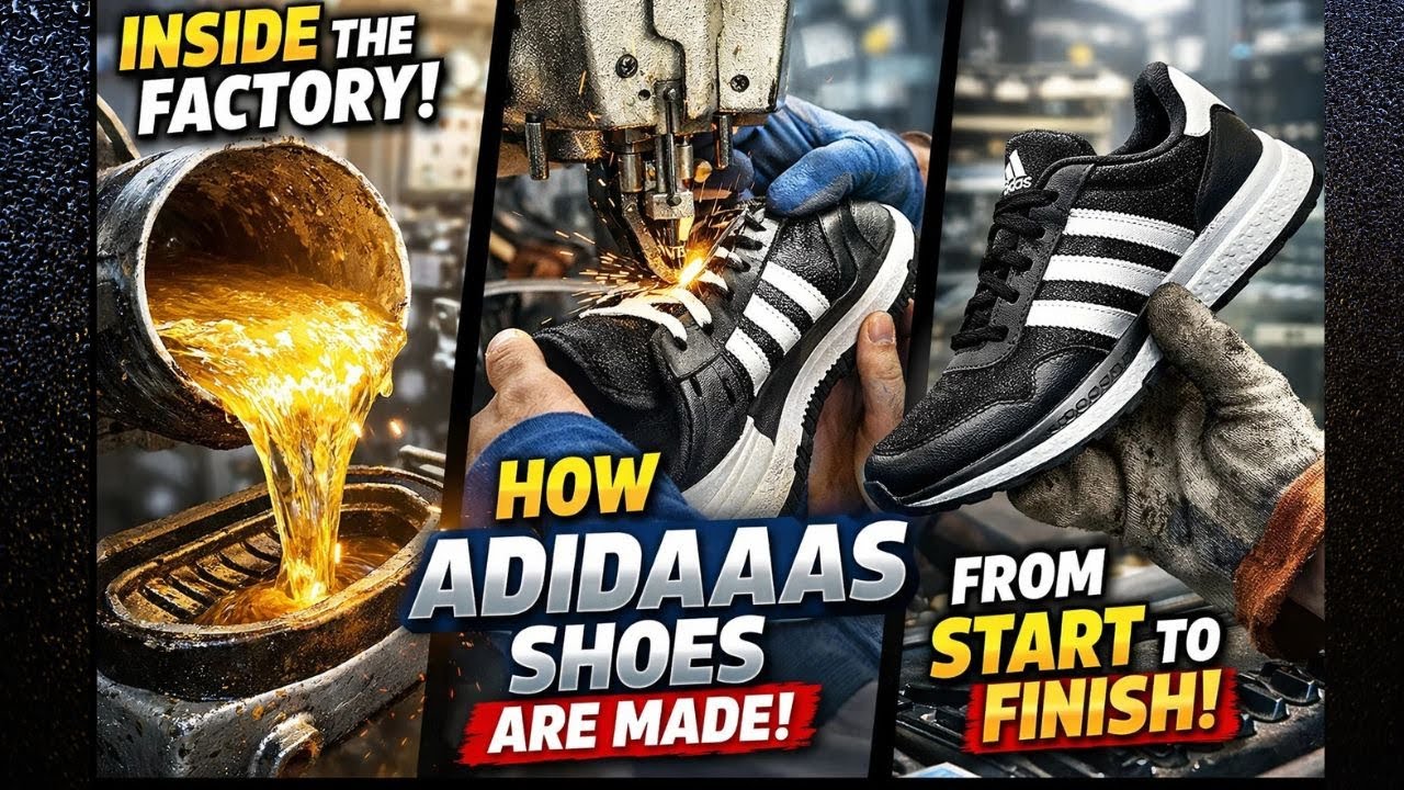 Step Inside a Real Adidas Factory | Full Manufacturing Tour