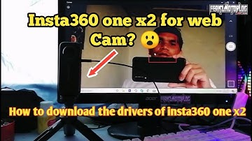 How to set-up your @insta360 one x2 as web cam to your computer or laptop | step by step tutorial