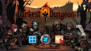 Darkest Dungeon on Android without crashes. Winlator v.2.2fix9 Afei@Foxrain mod. SD 8gen2. screenshot 2