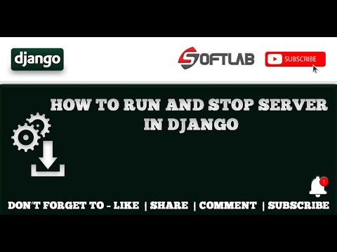 #9 HOW TO RUN AND STOP SERVER IN DJANGO