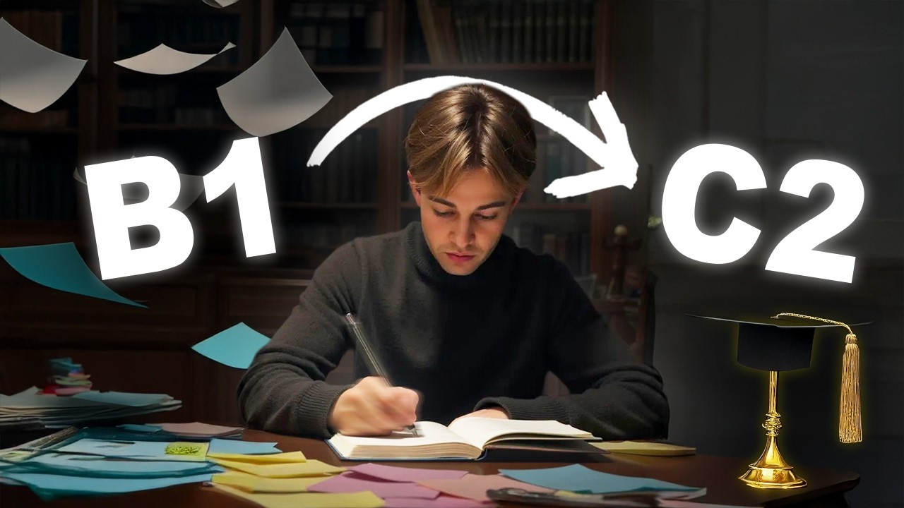 Сделайте ЭТО, чтобы перейти с уровня B1 на уровень C2 английского за 9 минут