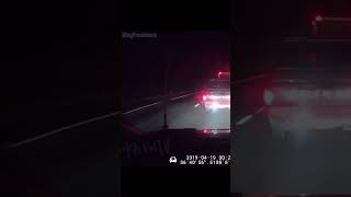 She Captured Something Strange On The Road.. #scary #paranormal