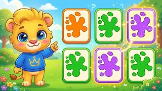 Find the Same Color Cards 🌈 | Color Matching Game for Kids | Fun Learning Challenge screenshot 5