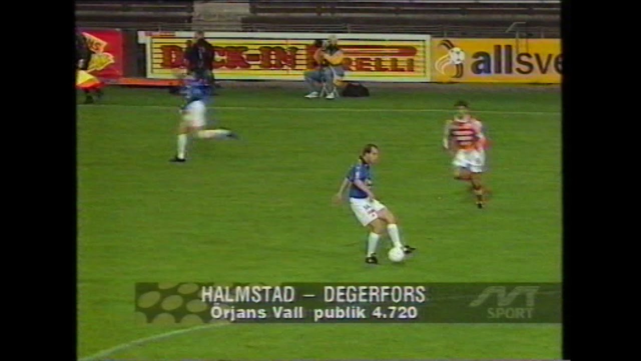 Halmstads BK - Degerfors IF (Allsvenskan 1997)