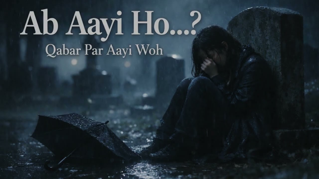 Qabar per Ayi Woh  Sad Gothic Song Official Audio