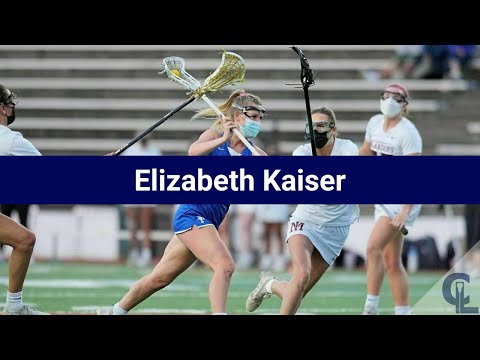 Elizabeth Kaiser Lacrosse Highlights - WA 2022 - Att. Mid. Draw