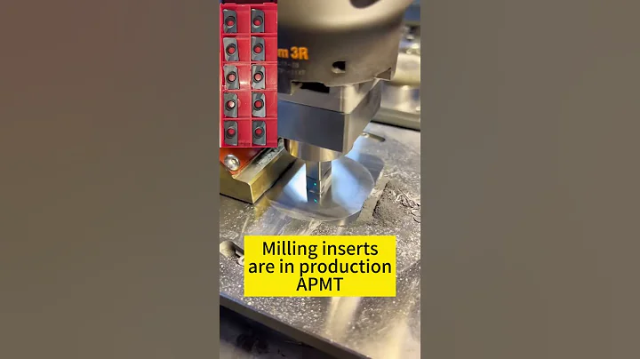 Have you used this insert? #carbide #carbidetools #carbideinserts #cnc #blade #APMT #millinginserts