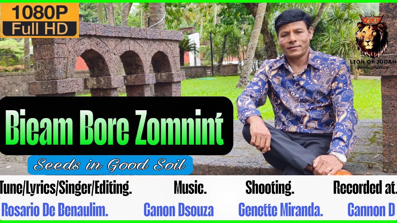 New Konkani Song 2025 || Bieam Bore Zomnint || Rosario De Benaulim 